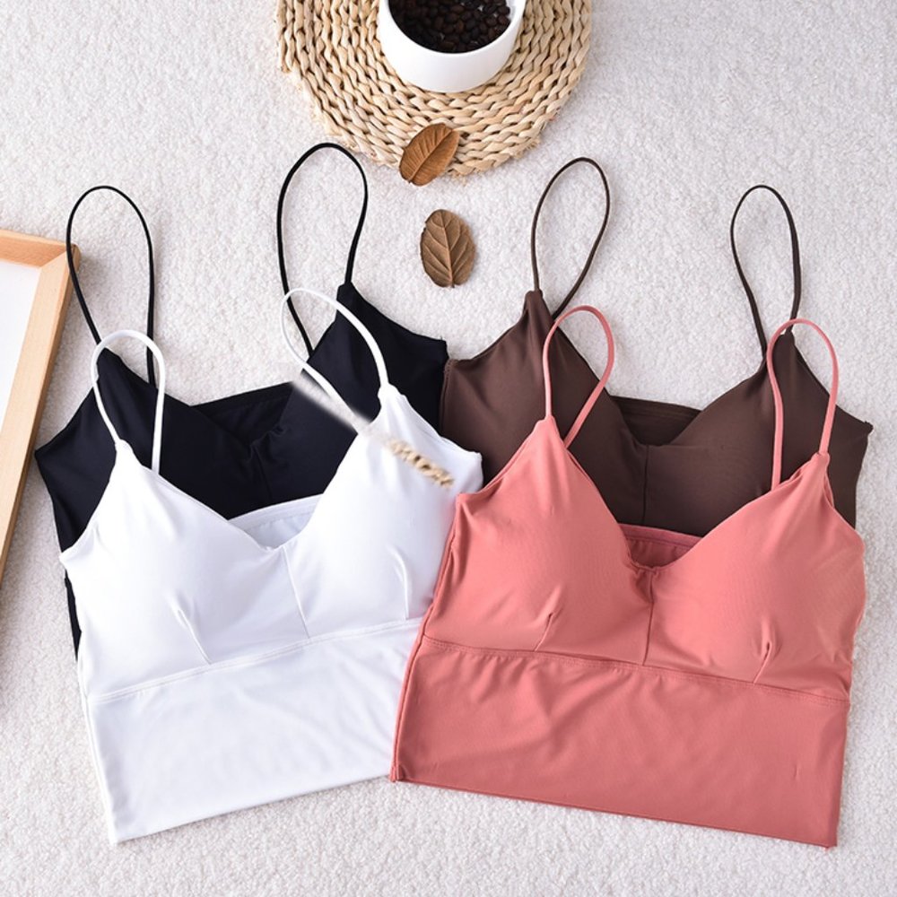 ❤️SOLD❤️3 pcs Seamless Tank Top With Massage Pad